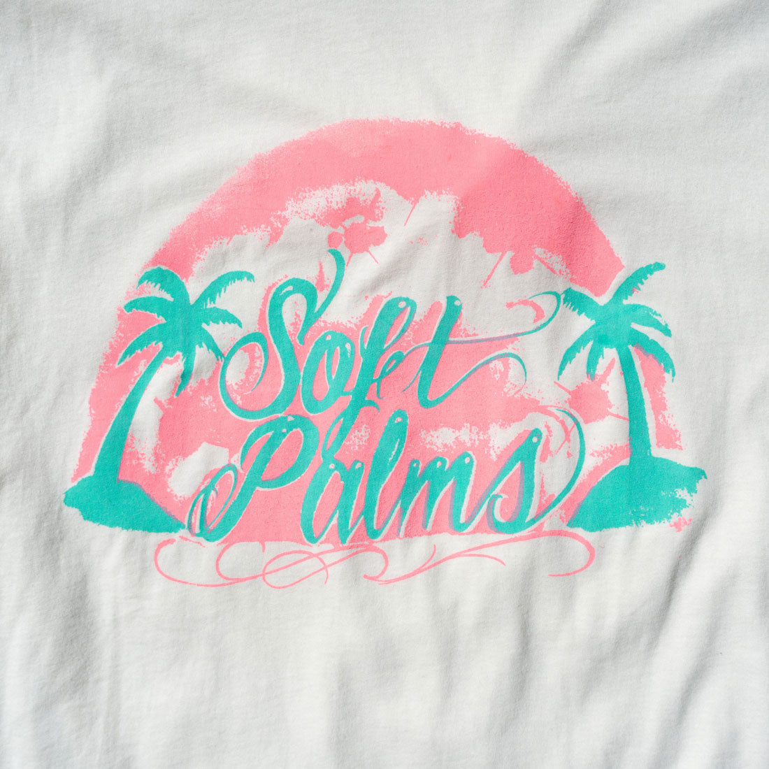 Day Glo Vaycay Shirt - Natural White - GLOW IN THE DARK