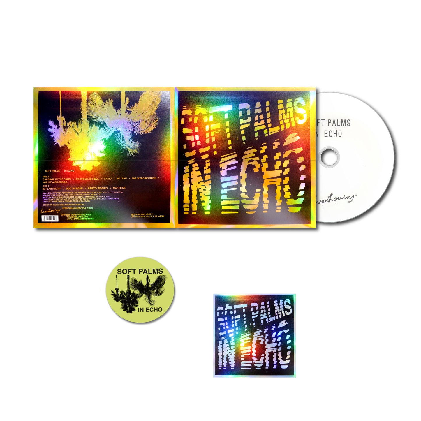 In Echo Gold Rainbow Foil CD Bundle - Limited Edition