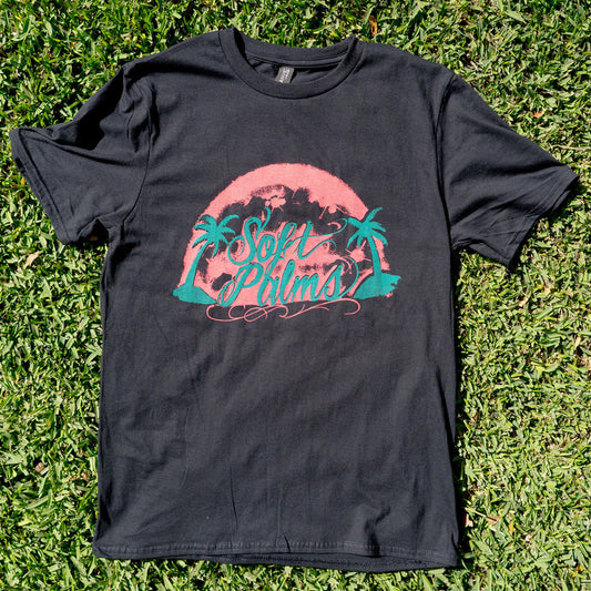 Day Glo Vaycay Shirt - Black - BLACKLIGHT ACTIVATED