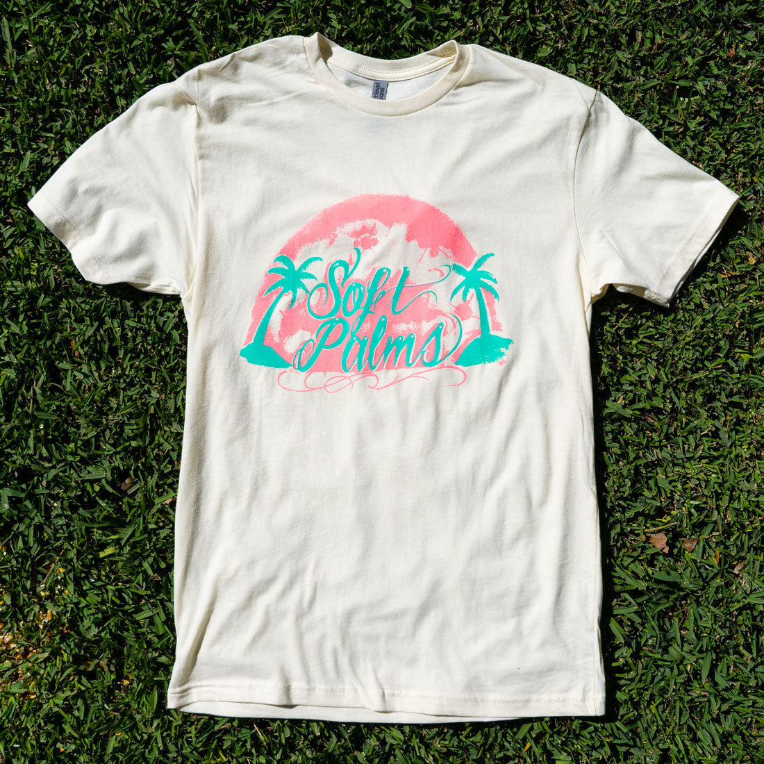 Day Glo Vaycay Shirt - Natural White - GLOW IN THE DARK