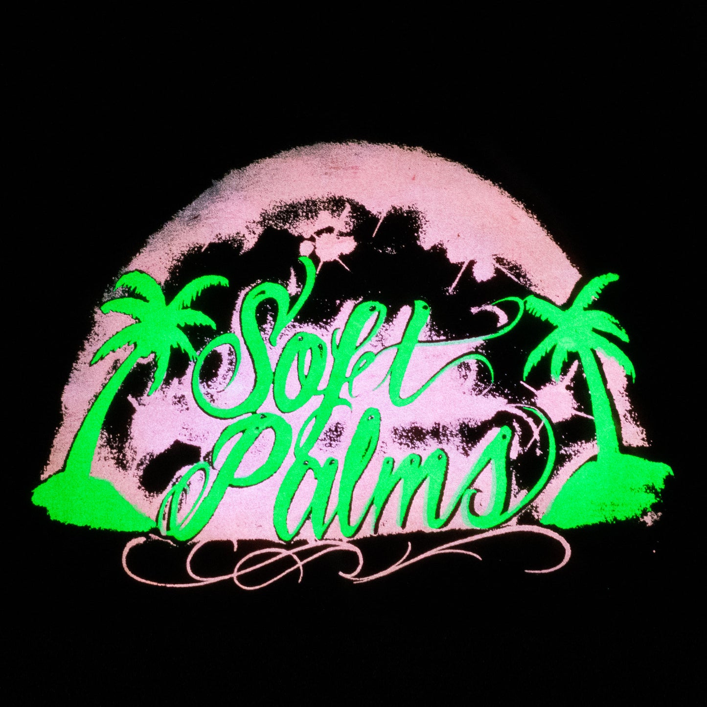 Day Glo Vaycay Shirt - Natural White - GLOW IN THE DARK