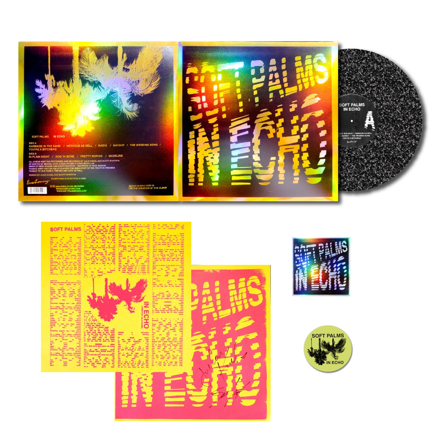 In Echo Gold Rainbow Foil Vinyl Bundle - Limited Edition