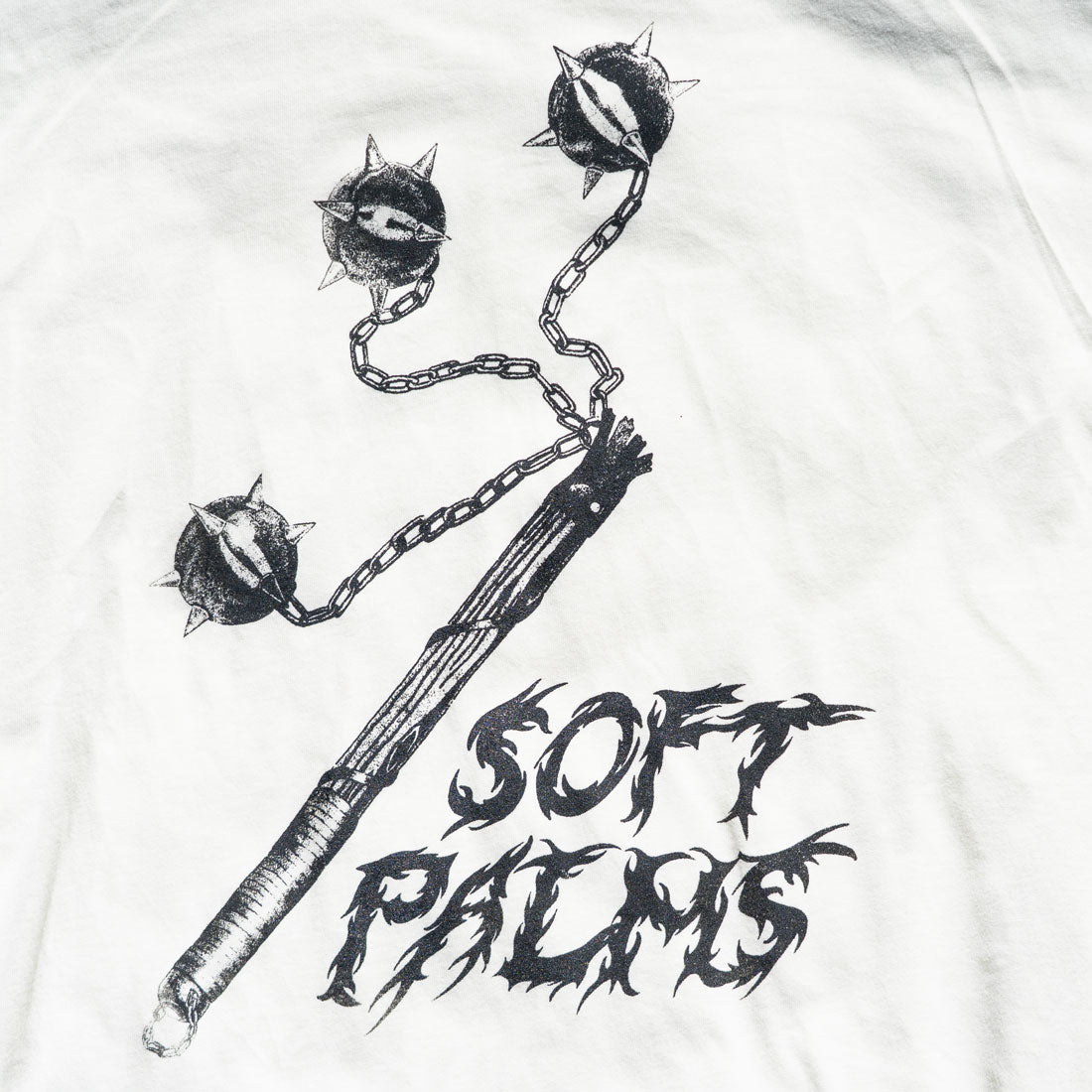 Soft Palms MACE TO THE FACE Shirt - Natural