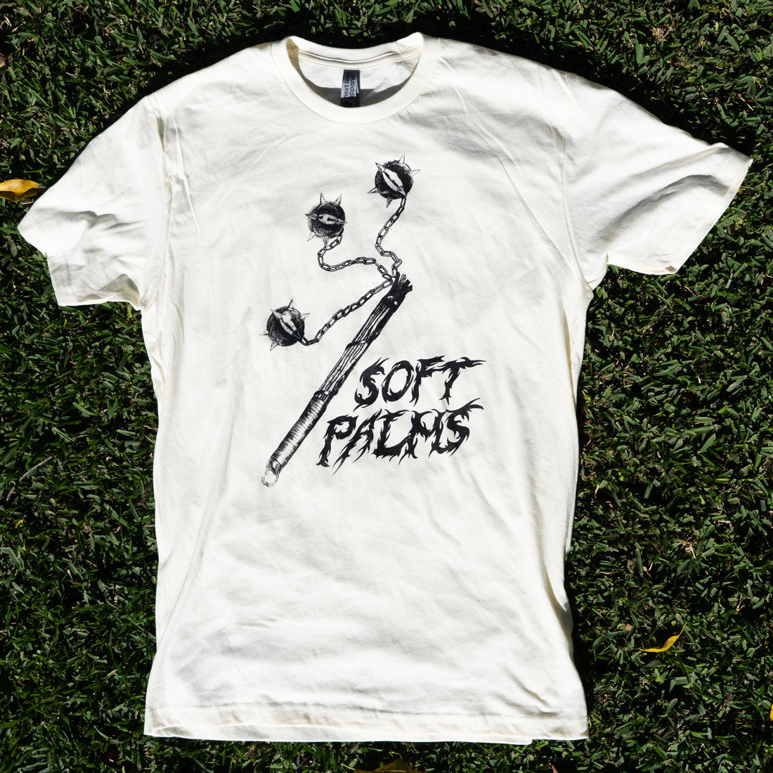Soft Palms MACE TO THE FACE Shirt - Natural