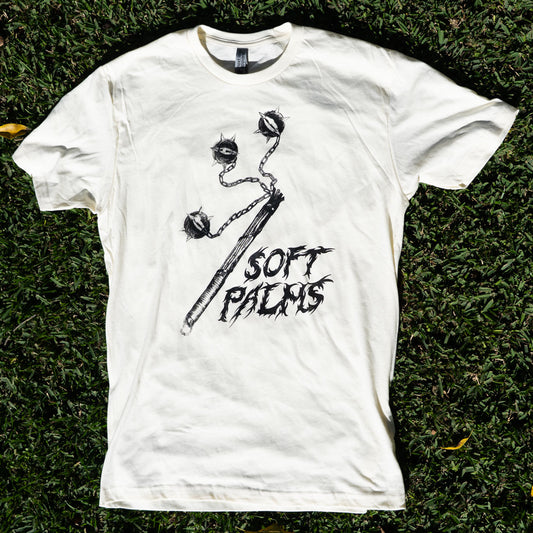 Soft Palms MACE TO THE FACE Shirt - Natural