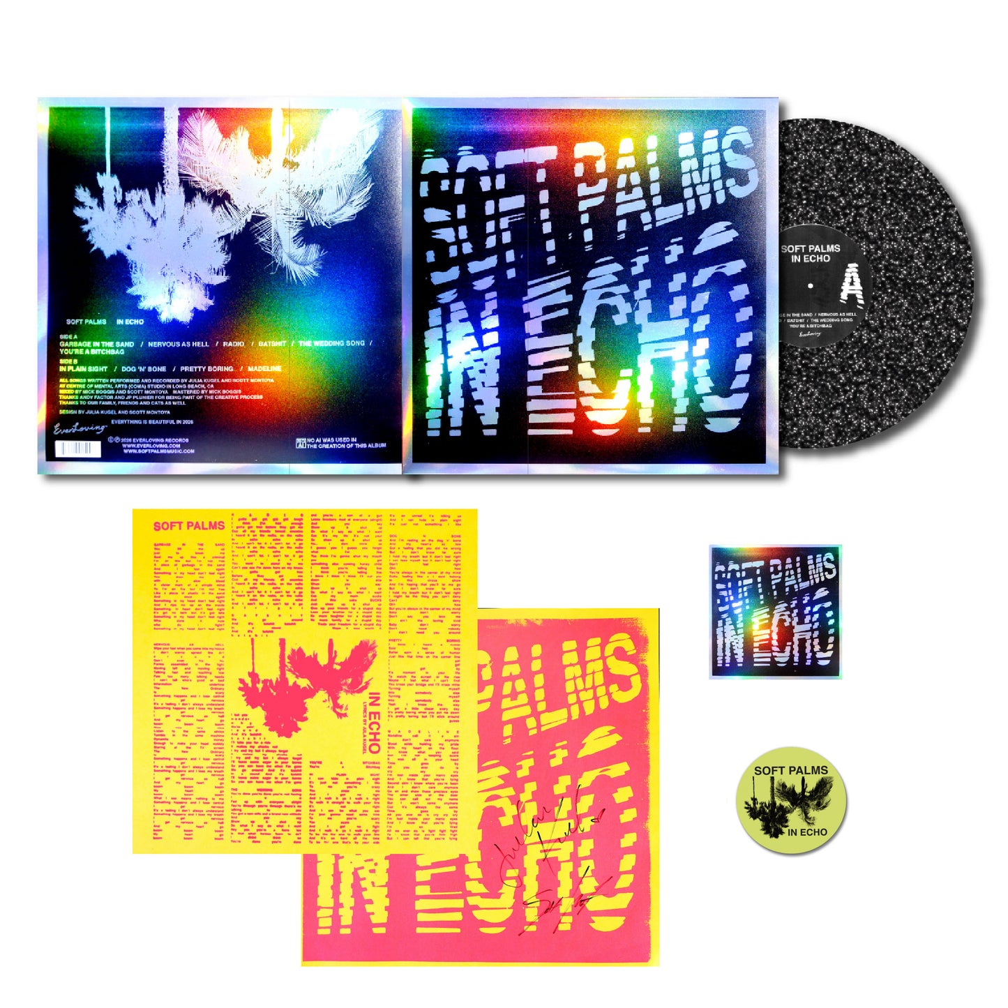 In Echo Silver Rainbow Foil Vinyl Bundle - Limited Edition