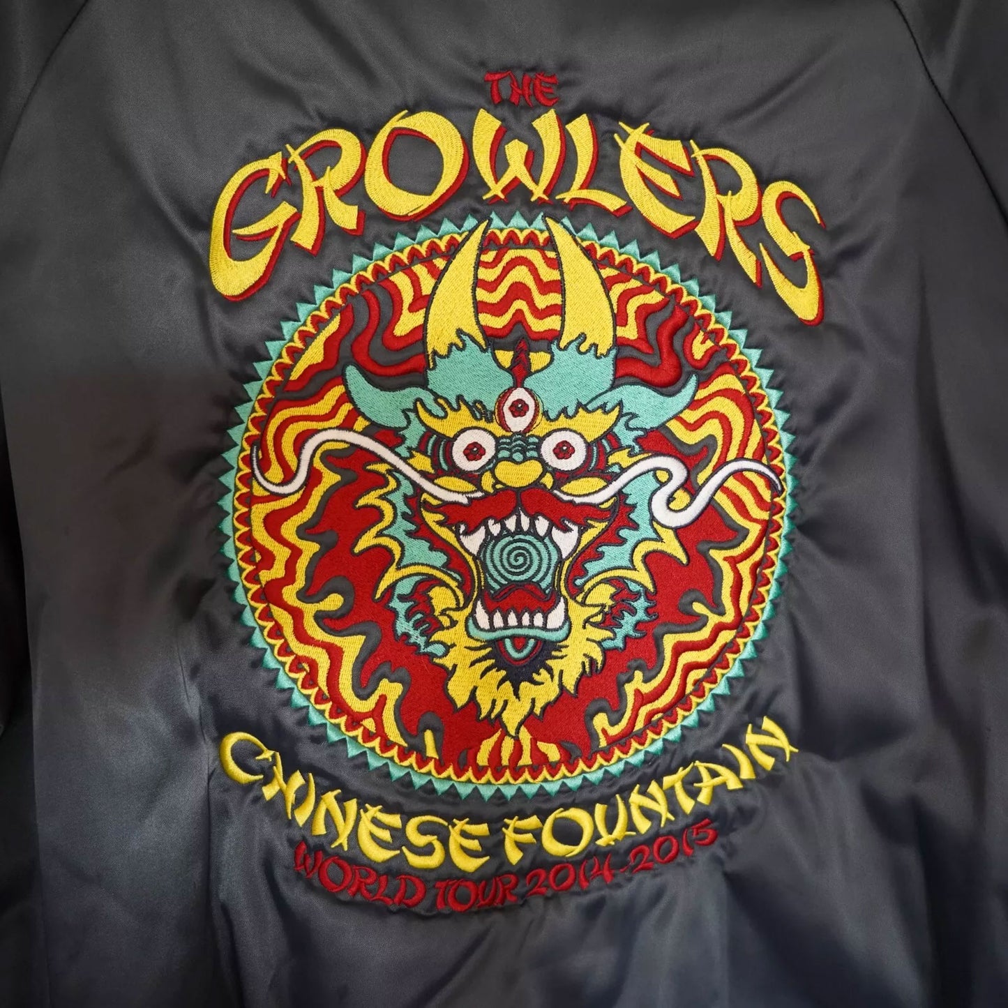 The Growlers Chinese Fountain Tour Jacket made for Band Members / Crew ONLY