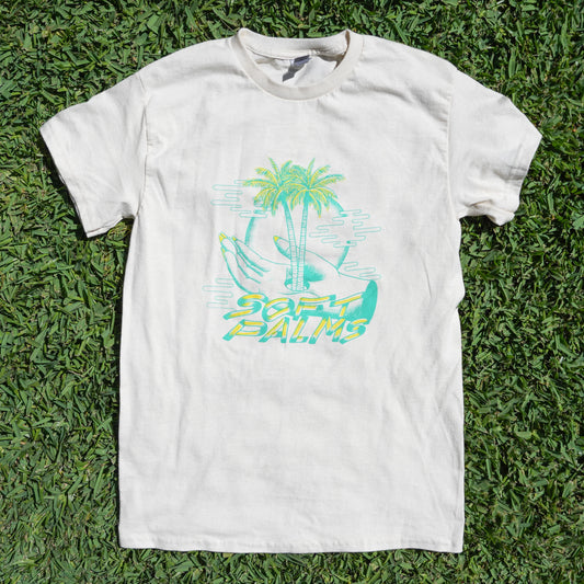 Soft Palms Chloe Shirt - GLOW IN THE DARK - WHITE